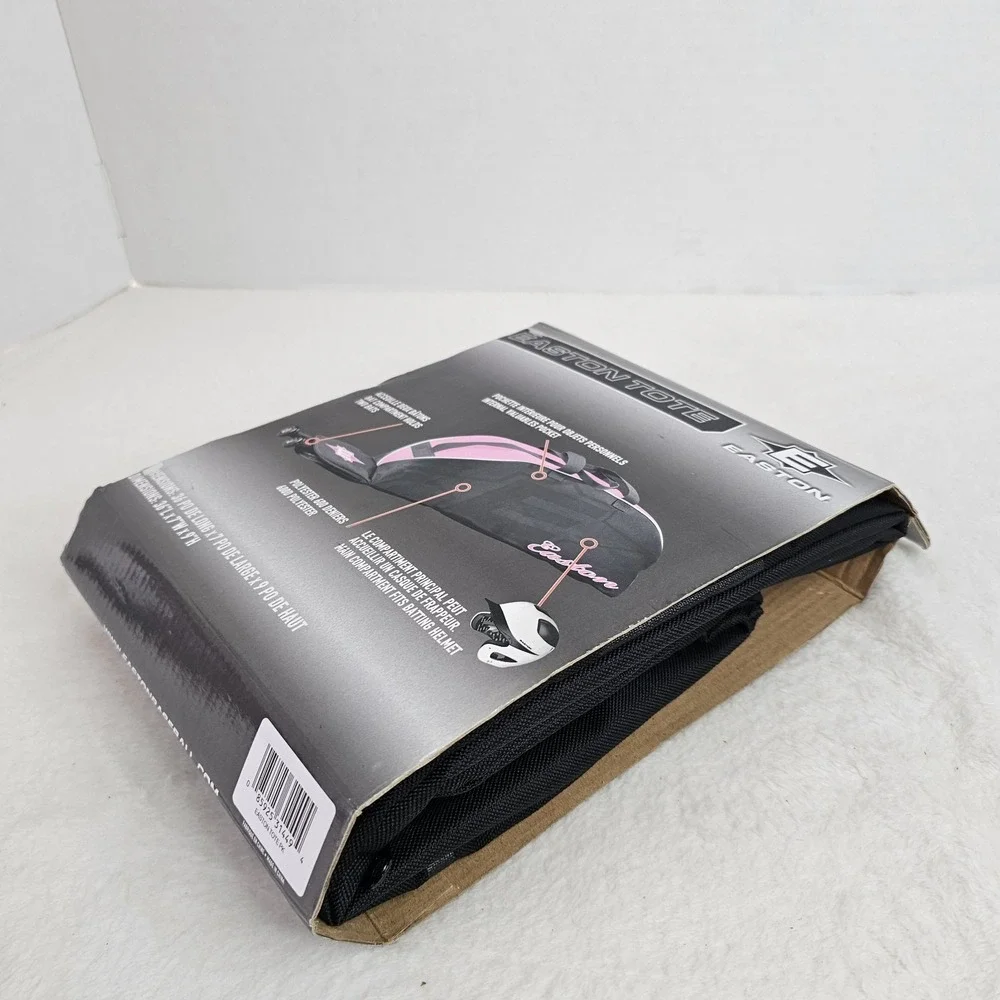 Easton Tote AllPurpose Sport Bat Bag Black And Pink 36